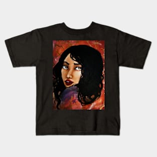 Jada (Portrait) Kids T-Shirt